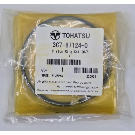 PISTON RING SET "0.5mm O/S" | 3C7-87124-0