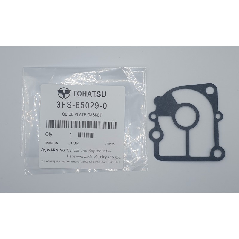 GUIDE PLATE GASKET, WATER PUMP | 3FS-65029-0