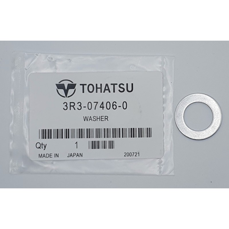 WASHER, OIL DRAIN PLUG | 3R3-07406-0
