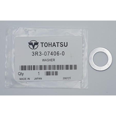 WASHER, OIL DRAIN PLUG | 3R3-07406-0