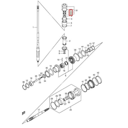 OIL SEAL, SHAFT DRIVE | 09282-24008