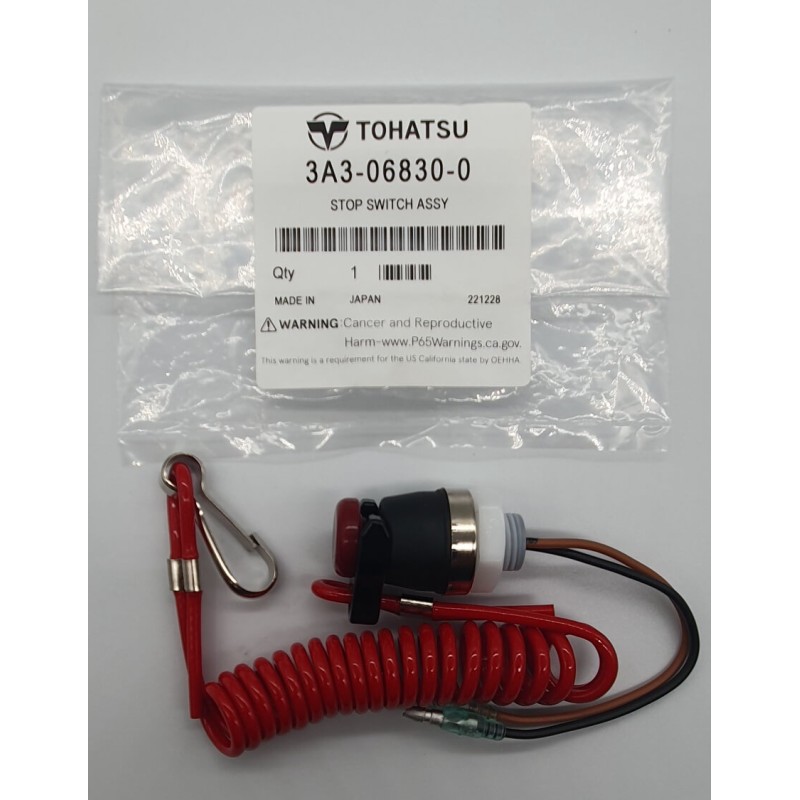 EMERGENCY STOP SWITCH ASSY. | 3A3-06830-0
