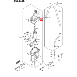 SEAL, FUEL VAPOR SEPARATOR | 15626-96J00