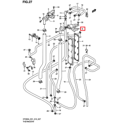 GASKET, THERMOSTAT 17582-93J00
