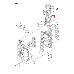 Throttle Body Gasket 13343-98J10