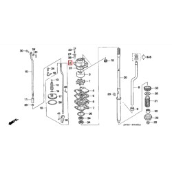 HOUSING , WATER PUMP | 19221-ZV5-000