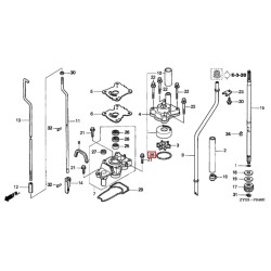 O-RING ΚΛΩΒΟΥ, ΑΝΤΛΙΑΣ ΝΕΡΟΥ | 91301-ZG3-000