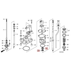 OIL SEAL, HOUSING WATER PUMP | 91251-ZZ3-003