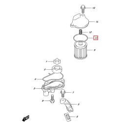 O-RING, ΦΙΛΤΡΟΥ ΛΑΔΙΟΥ | 09280-60007