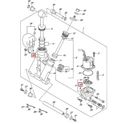 SET O-RINGS, CYLINDER TRIM | 48588-94900
