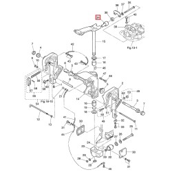 MOUNT RUBBER UPPER | 3E3-61301-2