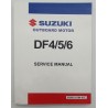 SERVICE MANUAL DF6/DF5/DF4  | 95500-91J04-01E