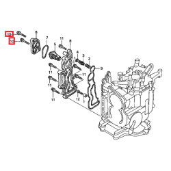 BOLT, THERMOSTAT COVER | 90002-ZW9-030