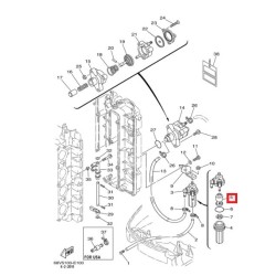 FUEL FILTER "ELEMENT"  | 68V-24563-00