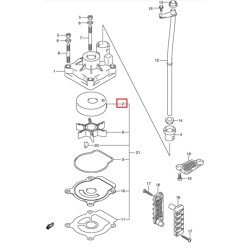 ΚΥΛΙΝΔΡΑΚΙ ΙΜΠΕΛΕΡ, ΑΝΛΙΑΣ ΝΕΡΟΥ | 17413-95J00