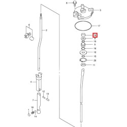 OIL SEAL, SHAFT | 09284-08003