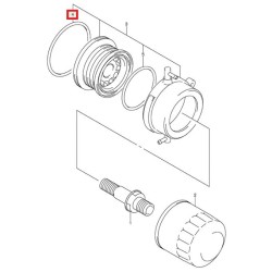 O-RING, ΨΥΓΕΙΟΥ ΛΑΔΙΟΥ | 09280-70005
