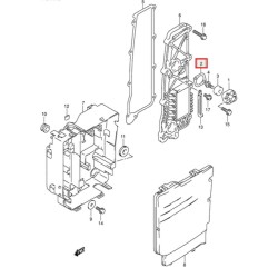 GASKET COVER, ANODE | 11265-87E10