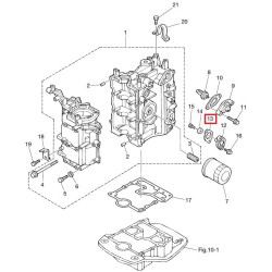 GASKET, ANODE COVER | 3R3-01144-0