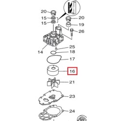 ΚΥΛΙΝΔΡΑΚΙ, ΑΝΤΛΙΑΣ ΝΕΡΟΥ | 6AW-44322-00