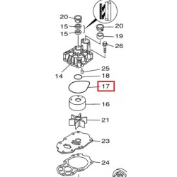 O-RING, ΑΝΤΛΙΑΣ ΝΕΡΟΥ | 93210-94003