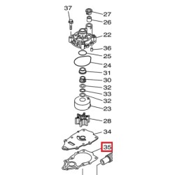 GASKET, WATER PUMP | 60X-44315-A0