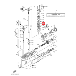 GASKET, WATER PUMP | 688-44324-A0