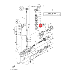 GASKET, WATER PUMP | 688-44316-A0
