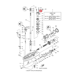 SEAL, WATER PIPE | 663-44366-01