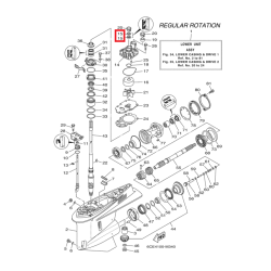 OIL SEAL, WATER PIPE | 93104-22M07