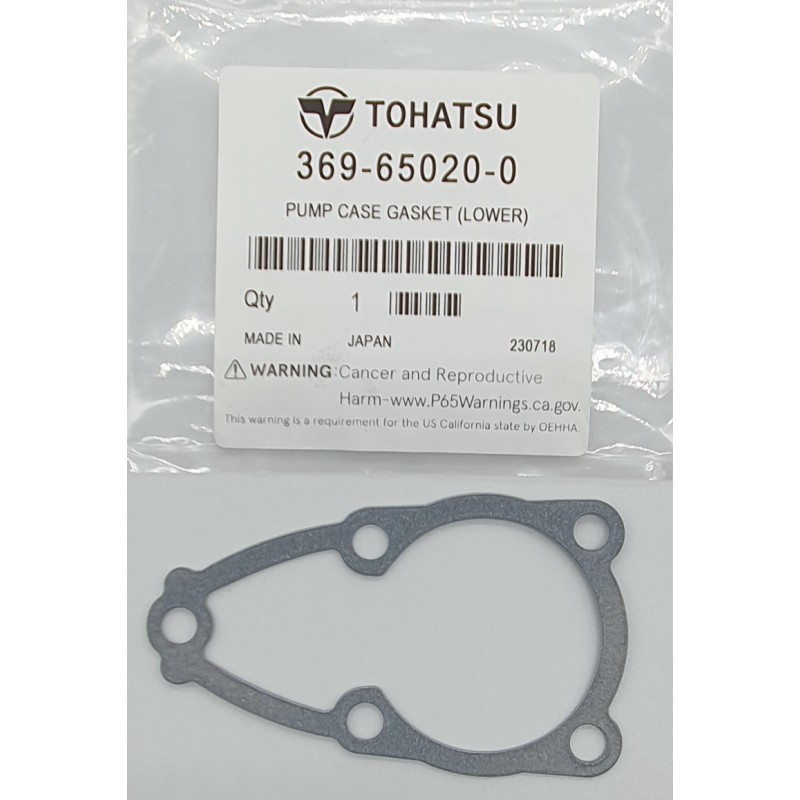 GASKET, PUMP HOUSING| 369-65020-0