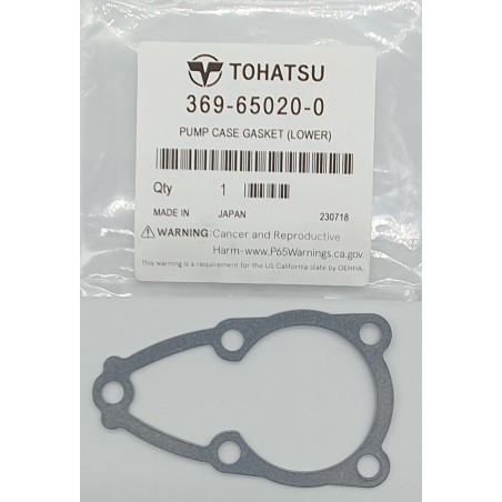 GASKET, PUMP HOUSING| 369-65020-0
