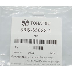 KEY, WATER PUMP | 3RS-65022-1