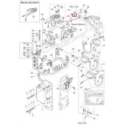 ΚΑΛΩΔΙΟ ΜΙΖΑΣ (μεταχειρ) | 3R3-76141-0 / 3A3-76145-0