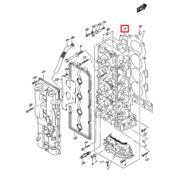 GASKET, CYL HEAD | 11141-96L00