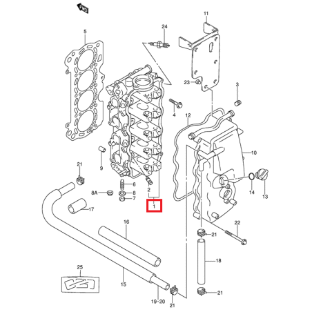 CYLINDER HEAD | 11100-99E07