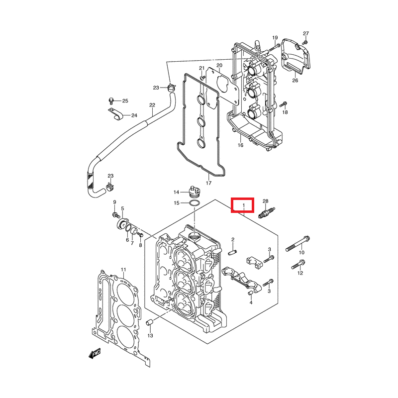 CYLINDER HEAD | 11100-88L10