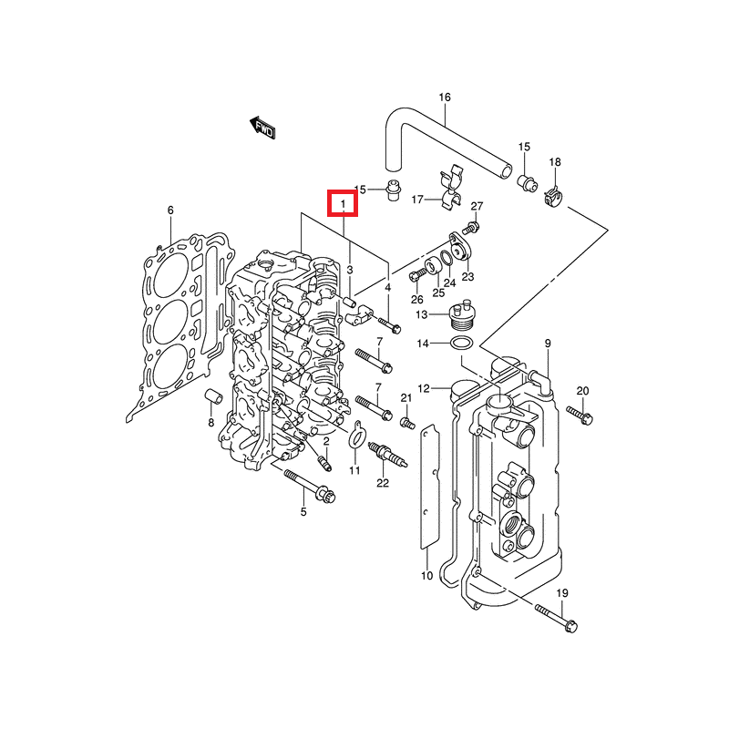 CYLINDER HEAD | 11100-87J23