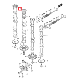 CAMSHAFT EXHAUST "PORT" |...