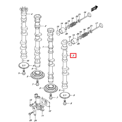 CAMSHAFT EXHAUST "STBD" |...