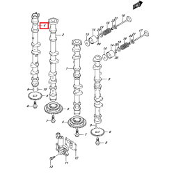 CAMSHAFT EXHAUST "PORT" |...