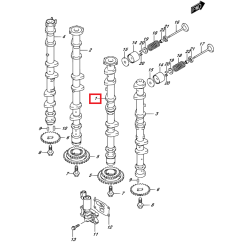 CAMSHAFT INTAKE "STBD" |...