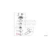 GASKET B, WATER PUMP  |  19234-ZVP-000