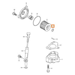 O-RING, OIL FILTER | 09280-13004