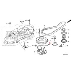 TENSIONER, TIMING BELT | 14510-ZV5-013