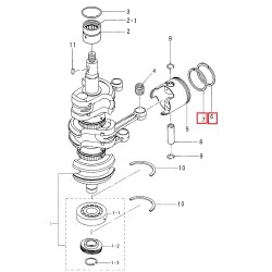ΣΕΤ ΕΛΑΤΗΡΙΑ ΠΙΣΤΟΝΙΟΥ "STD" | 3C8-87123-0