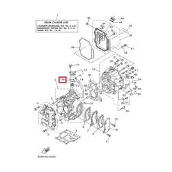 GASKET, THERMOSTAT | 6G8-12414-A0