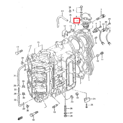 THERMOSTAT GASKET | 17685-95510
