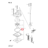 O-RING, WATER PUMP | 17416-95J00