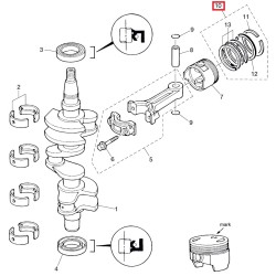 ΣΕΤ ΕΛΑΤΗΡΙΑ ΠΙΣΤΟΝΙΟΥ "STD" | 3FS-87123-0